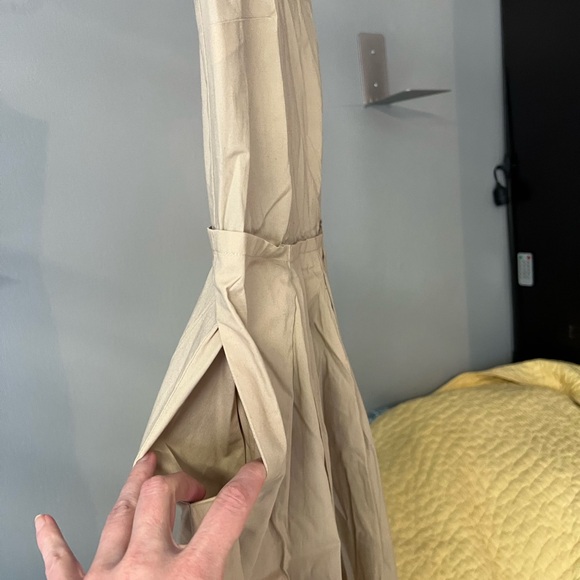 Talbot Stylish Tan and Black Dress - Picture 3 of 6